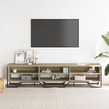 vidaXL Έπιπλο Τηλεόρασης Sonoma Δρυς 180x34x41cm Επεξεργασμένο Ξύλο