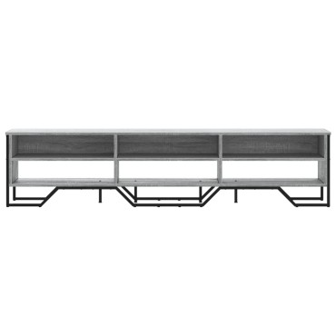 vidaXL Έπιπλο Τηλεόρασης Γκρι Sonoma 180x34x41cm από Επεξεργ. Ξύλο