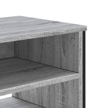 vidaXL Έπιπλο Τηλεόρασης Γκρι Sonoma 180x34x41cm από Επεξεργ. Ξύλο