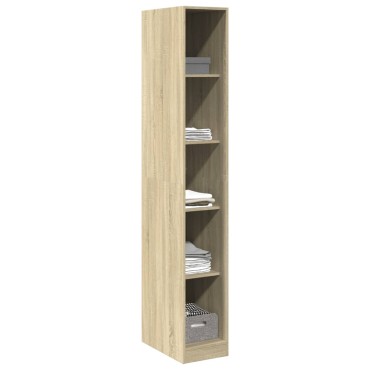 vidaXL Ντουλάπα Sonoma Δρυς 30x50x200cm από Επεξεργασμένο Ξύλο 1 τεμ.