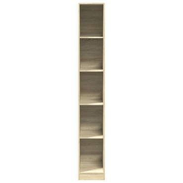 vidaXL Ντουλάπα Sonoma Δρυς 30x50x200cm από Επεξεργασμένο Ξύλο 1 τεμ.
