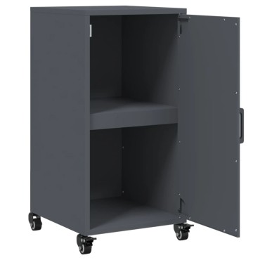 vidaXL Μπουφές Ανθρακί 36x39x72cm από Ατσάλι 1 τεμ.