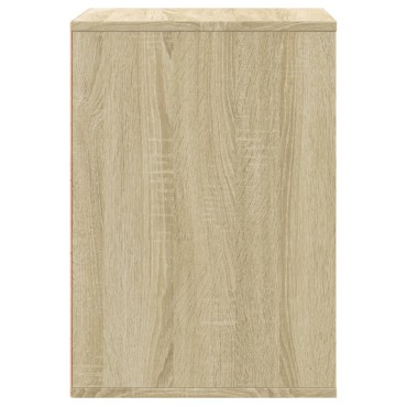 vidaXL Συρταριέρα Sonoma Δρυς 60x41x58cm από Επεξεργ. Ξύλο 1 τεμ.