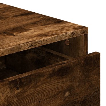 vidaXL Συρταριέρα Καπνιστή Δρυς 60x41x58cm από Επεξεργ. Ξύλο 1 τεμ.
