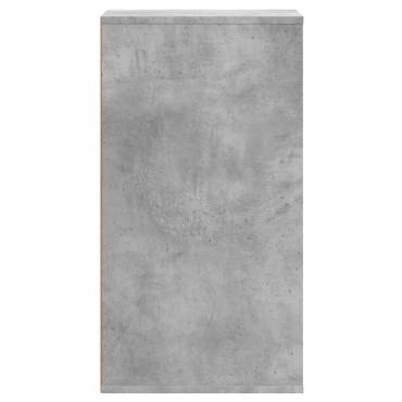 vidaXL Συρταριέρα Γκρι Σκυροδέματος 40x41x76cm Επεξεργ. Ξύλο 1 τεμ.