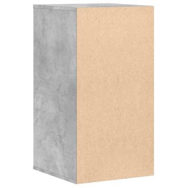 vidaXL Συρταριέρα Γκρι Σκυροδέματος 40x41x76cm Επεξεργ. Ξύλο 1 τεμ.