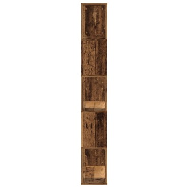 vidaXL Βιβλιοθήκη 5 Επιπέδων 80,5x23,5x162,5cm Επεξεργ. Ξύλο 1 τεμ.