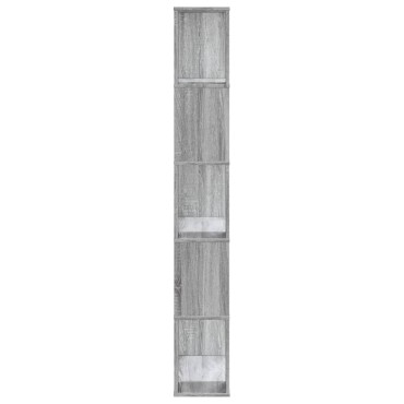 vidaXL Βιβλιοθήκη 5Επιπέδων Sonoma Δρυς 80,5x23,5x162,5cm Επεξ. Ξύλο 1 τεμ.