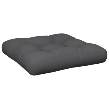 vidaXL Μαξιλάρι Παλέτας Ανθρακί 60x61,50x12cm Υφασμάτινο