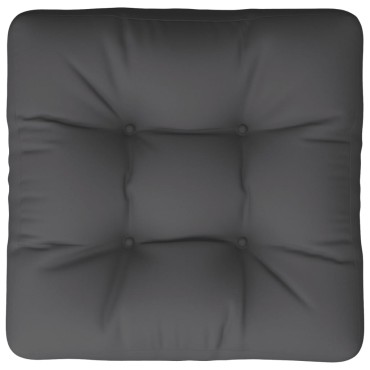 vidaXL Μαξιλάρι Παλέτας Ανθρακί 60x61,50x12cm Υφασμάτινο