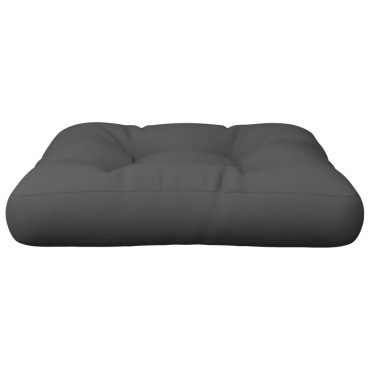 vidaXL Μαξιλάρι Παλέτας Γκρι 50x50x12cm Υφασμάτινο