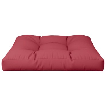 vidaXL Μαξιλάρι Καναπέ Παλέτας Μπορντό 70x70x12cm