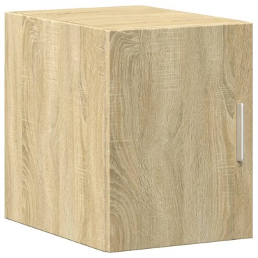 vidaXL Ντουλάπι Αποθήκευσης Στενό Δρυς 30x42,5x225cm Επεξεργ. Ξύλο 1 τεμ.