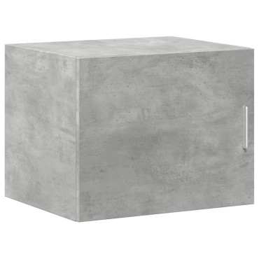 vidaXL Ντουλάπι Αποθήκευσης Στενό Γκρι 50x42,5x225cm Επεξεργ. Ξύλο 1 τεμ.