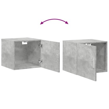 vidaXL Ντουλάπι Αποθήκευσης Στενό Γκρι 50x42,5x225cm Επεξεργ. Ξύλο 1 τεμ.