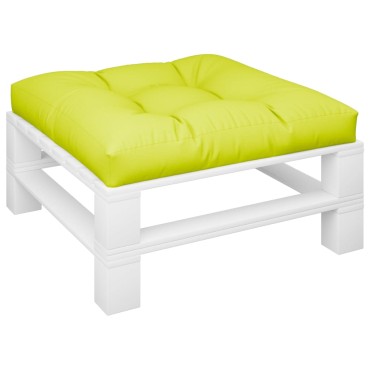 vidaXL Μαξιλάρι Παλέτας Αν. Πράσινο 80x80x12cm Υφασμάτινο