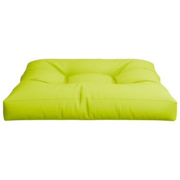 vidaXL Μαξιλάρι Παλέτας Αν. Πράσινο 80x80x12cm Υφασμάτινο
