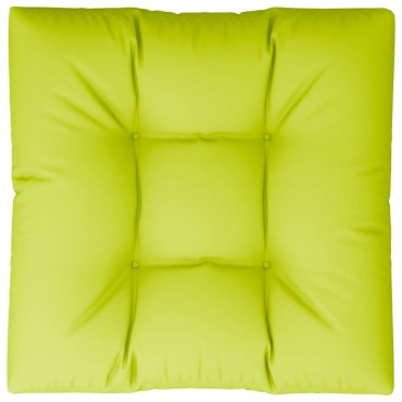vidaXL Μαξιλάρι Παλέτας Αν. Πράσινο 80x80x12cm Υφασμάτινο