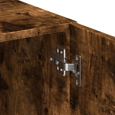 vidaXL Ντουλάπι Αποθήκευσης Στενό Δρυς 50x42,5x225cm Επεξεργ. Ξύλο 1 τεμ.