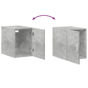 vidaXL Ντουλάπι Αποθήκευσης Στενό Γκρι 30x42,5x225cm Επεξεργ. Ξύλο 1 τεμ.