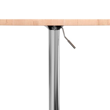 vidaXL Τραπέζι Μπαρ 60x89,5cm από Μασίφ Ξύλο Οξιάς 1 τεμ.