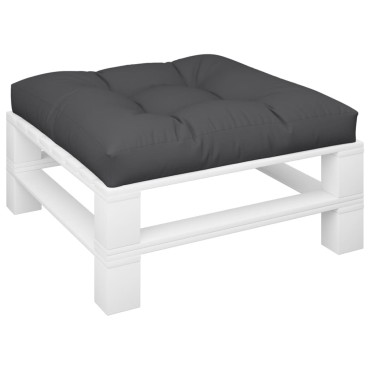 vidaXL Μαξιλάρι Καναπέ Παλέτας Μαύρο 70x70x12cm