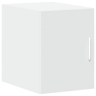 vidaXL Ντουλάπι Αποθήκευσης Στενό Λευκό 30x42,5x225cm Επεξεργ. Ξύλο 1 τεμ.