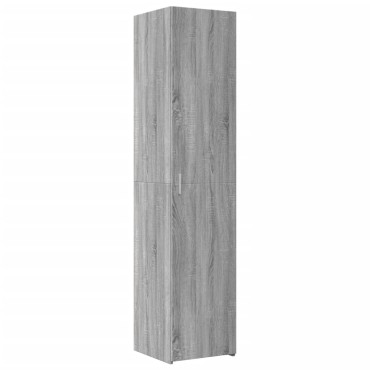 vidaXL Ντουλάπι Αποθήκευσης Στενό Δρυς 40x42,5x225cm Επεξεργ. Ξύλο 1 τεμ.