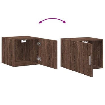 vidaXL Ντουλάπι Αποθήκευσης Στενό Δρυς 45x42,5x225cm Επεξεργ. Ξύλο 1 τεμ.