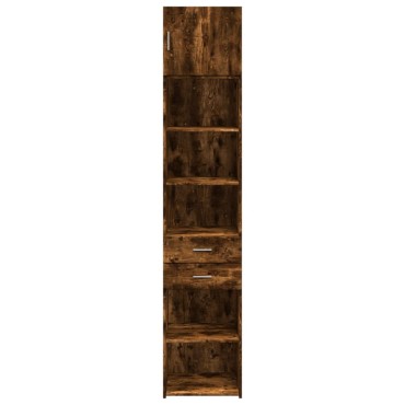 vidaXL Ντουλάπι Αποθήκευσης Στενό Δρυς 45x42,5x225cm Επεξεργ. Ξύλο 1 τεμ.