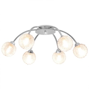 vidaXL Φωτιστικό Οροφής με 6 LED Λαμπτήρες G9 240 W