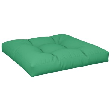 vidaXL Μαξιλάρι Παλέτας Πράσινο 80x80x12cm Υφασμάτινο