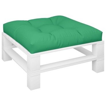 vidaXL Μαξιλάρι Παλέτας Πράσινο 80x80x12cm Υφασμάτινο