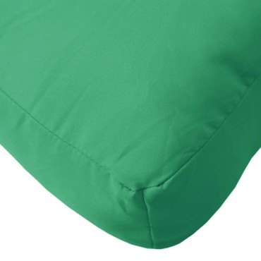vidaXL Μαξιλάρι Παλέτας Πράσινο 80x80x12cm Υφασμάτινο