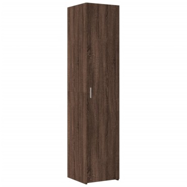 vidaXL Ντουλάπι Αποθήκευσης Στενό Δρυς 40x42,5x225cm Επεξεργ. Ξύλο 1 τεμ.
