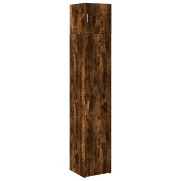 vidaXL Ντουλάπι Αποθήκευσης Στενό Δρυς 40x42,5x225cm Επεξεργ. Ξύλο 1 τεμ.