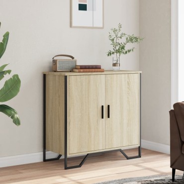 vidaXL Μπουφές Sonoma Δρυς 78x35,5x74,5cm από Επεξεργασμένο Ξύλο 1 τεμ.