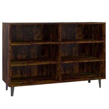 vidaXL Ραφιέρα Καπνιστή Δρυς 103,5x35x70cm από Μοριοσανίδα 1 τεμ.