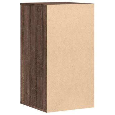 vidaXL Συρταριέρα Καφέ Δρυς 40x41x76cm από Επεξεργ. Ξύλο 1 τεμ.