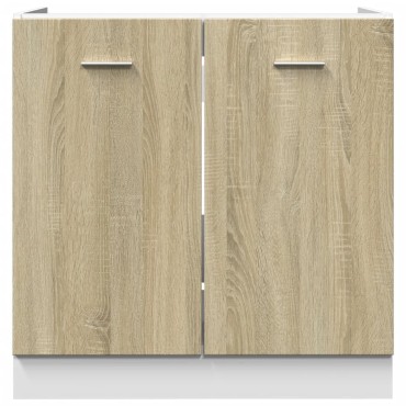 vidaXL Κάτω Ντουλάπι Lyon Sonoma Δρυς 80x46x81,5cm Επεξ. Ξύλο