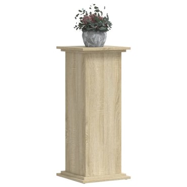 vidaXL Βάσεις Φυτών Sonoma Δρυς 33x33x80εκ. Επεξεργασμένο Ξύλο