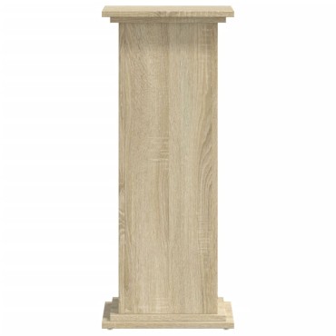 vidaXL Βάσεις Φυτών Sonoma Δρυς 33x33x80εκ. Επεξεργασμένο Ξύλο