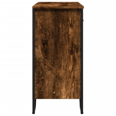 vidaXL Ντουλάπι Καπνιστή Δρυς 79,5x35,5x74,5cm από Επεξεργασμένο Ξύλο 1 τεμ.