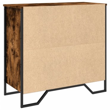 vidaXL Ντουλάπι Καπνιστή Δρυς 79,5x35,5x74,5cm από Επεξεργασμένο Ξύλο 1 τεμ.