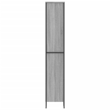 vidaXL Βιβλιοθήκη Γκρι Sonoma 80x31x169cm από Επεξεργασμένο Ξύλο 1 τεμ.