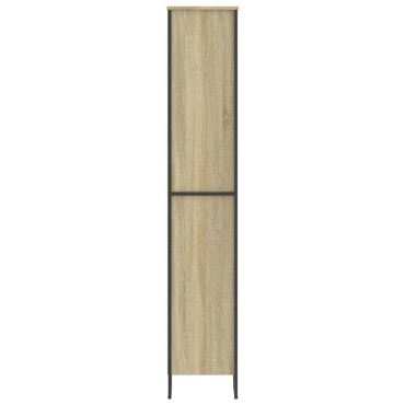 vidaXL Βιβλιοθήκη Χρώμα Sonoma Δρυς 80x31x169cm Επεξεργασμένο Ξύλο 1 τεμ.