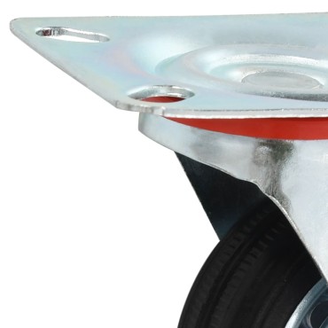 vidaXL Ρόδες Περιστρεφόμενες 24 τεμ. 75 χιλ.