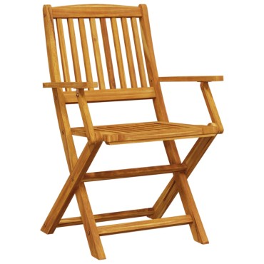 vidaXL Σετ Τραπεζαρίας Κήπου 7 τεμ. 180x90x75cm Μασίφ Ακακία