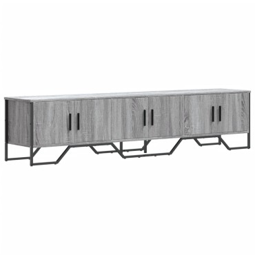 vidaXL Έπιπλο Τηλεόρασης Γκρι Sonoma 180x34x41cm από Επεξεργ. Ξύλο