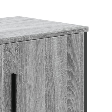 vidaXL Έπιπλο Τηλεόρασης Γκρι Sonoma 180x34x41cm από Επεξεργ. Ξύλο